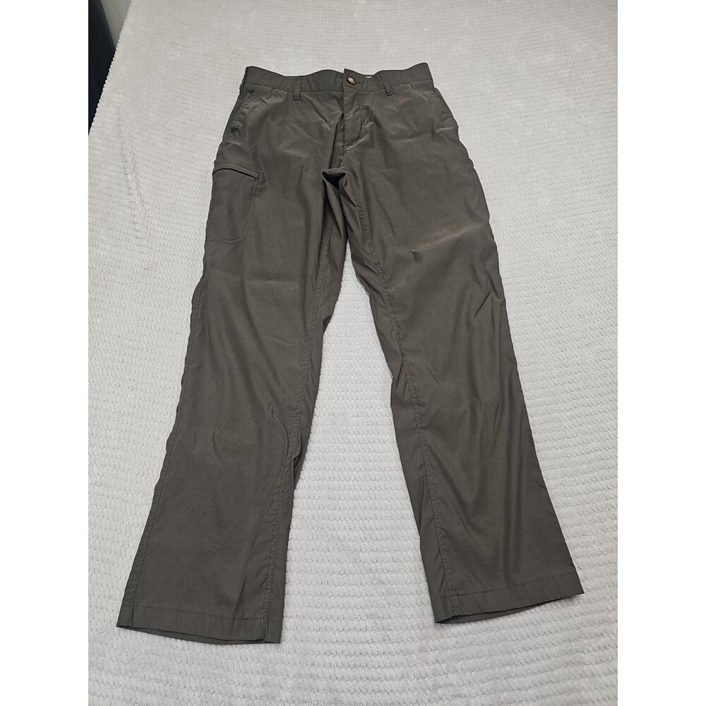 UB Tech Pants Mens 34 X 32 Green Performance Stretch Multi Pocket